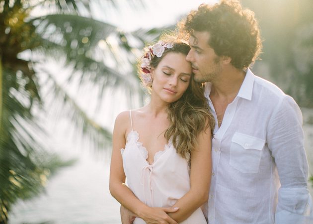 Summer Loving: Rime Arodaky RTW Wedding Dresses & Honeymoon Style