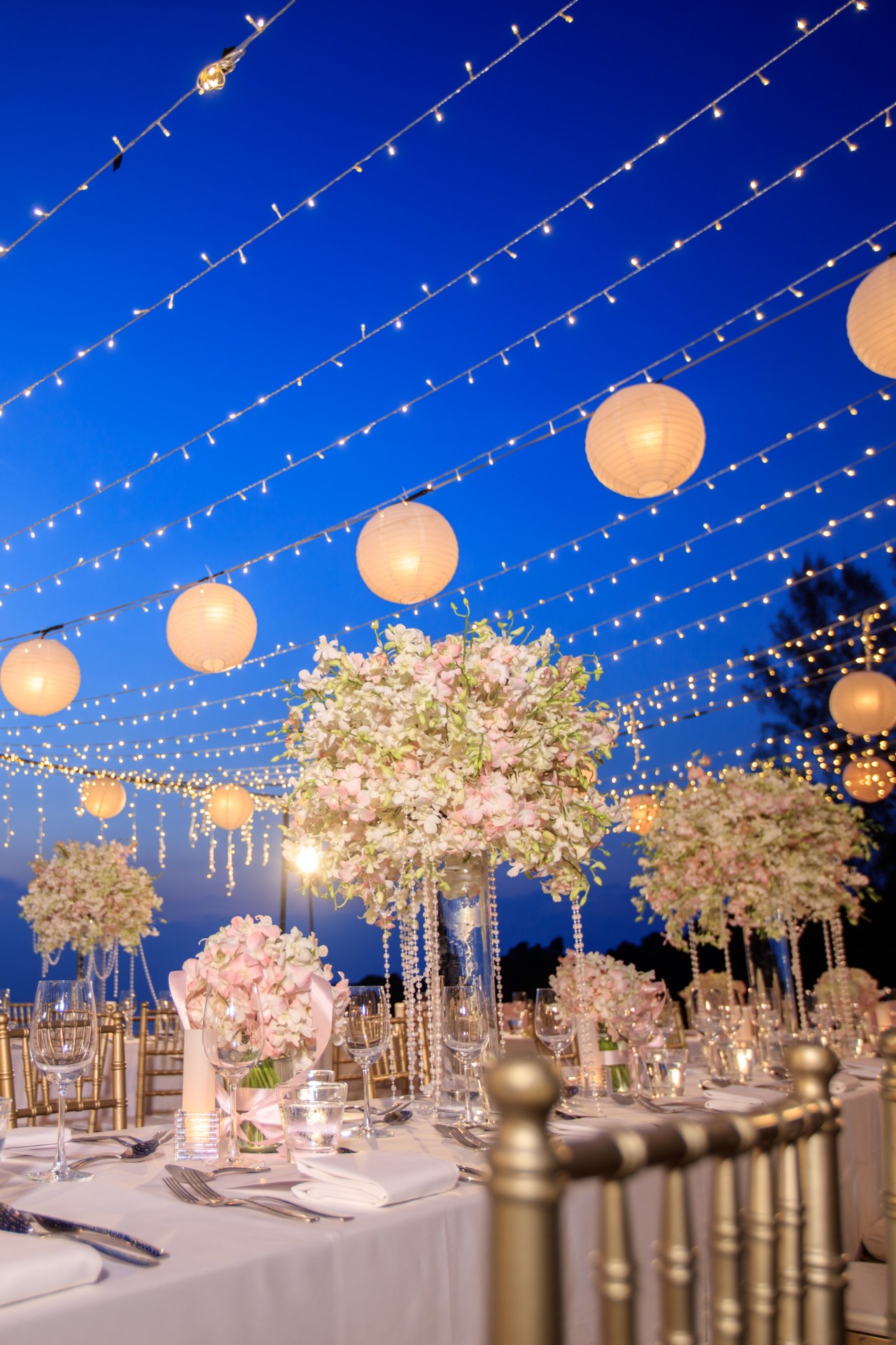 11 Breathtaking Outdoor Wedding Lighting Ideas (& enter to win $1200 of lighting!)