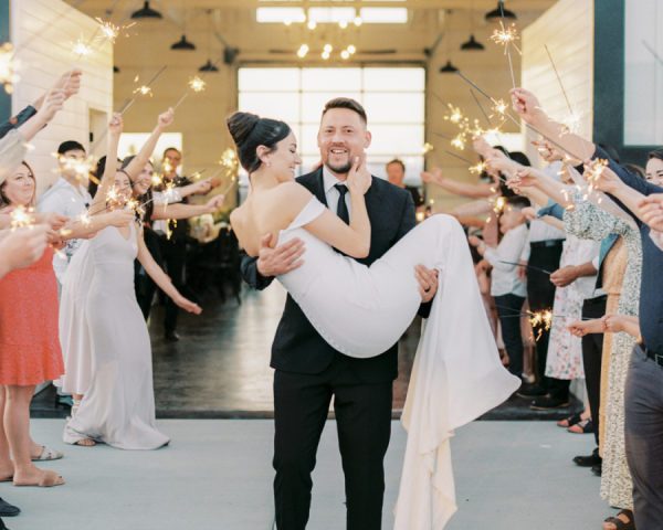 A Classic Black and White Wedding at the Farmhouse on Green Bluff