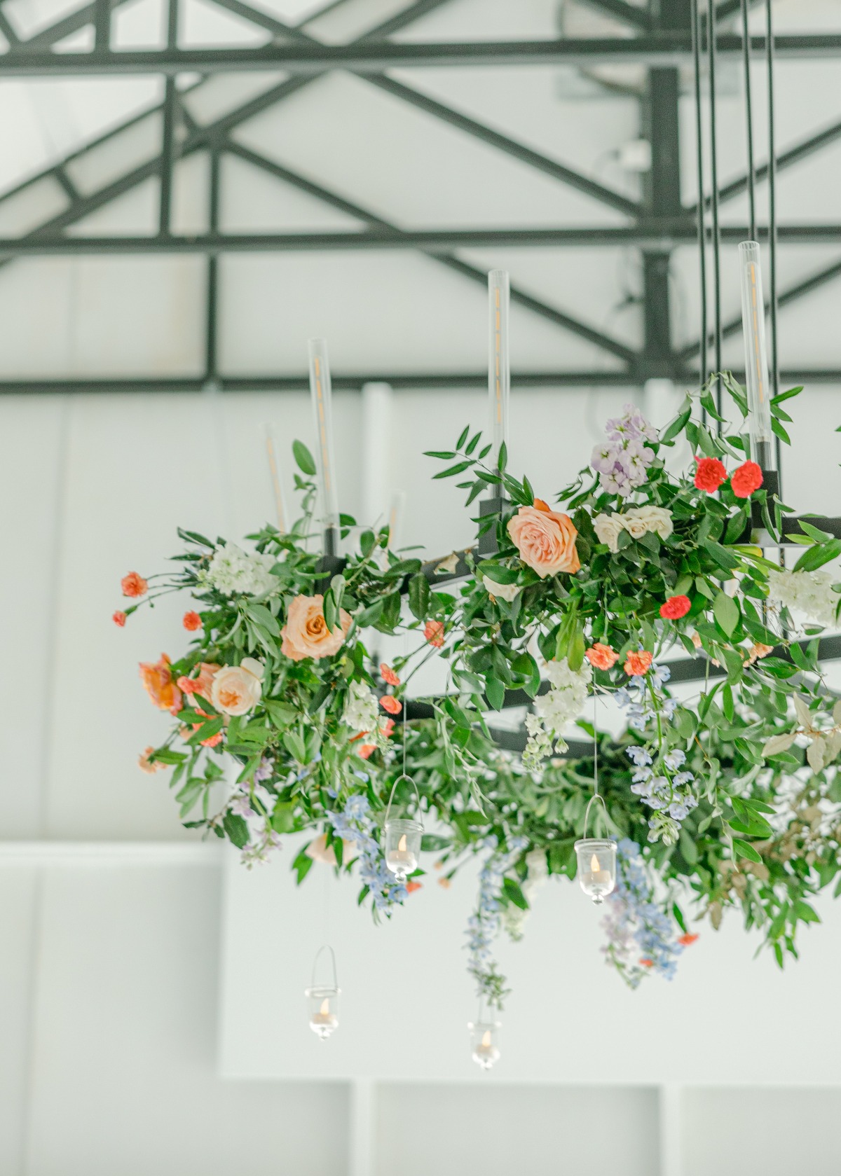 wildflower hanging instillation