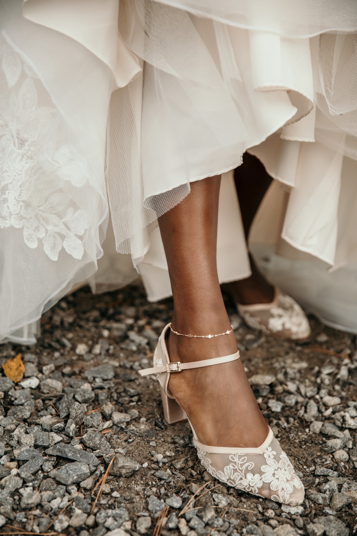 lace wedding shoes