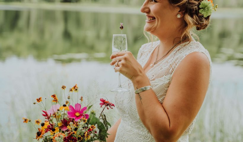 A Sweet Summer Wedding Celebrating Wildflowers and Honey