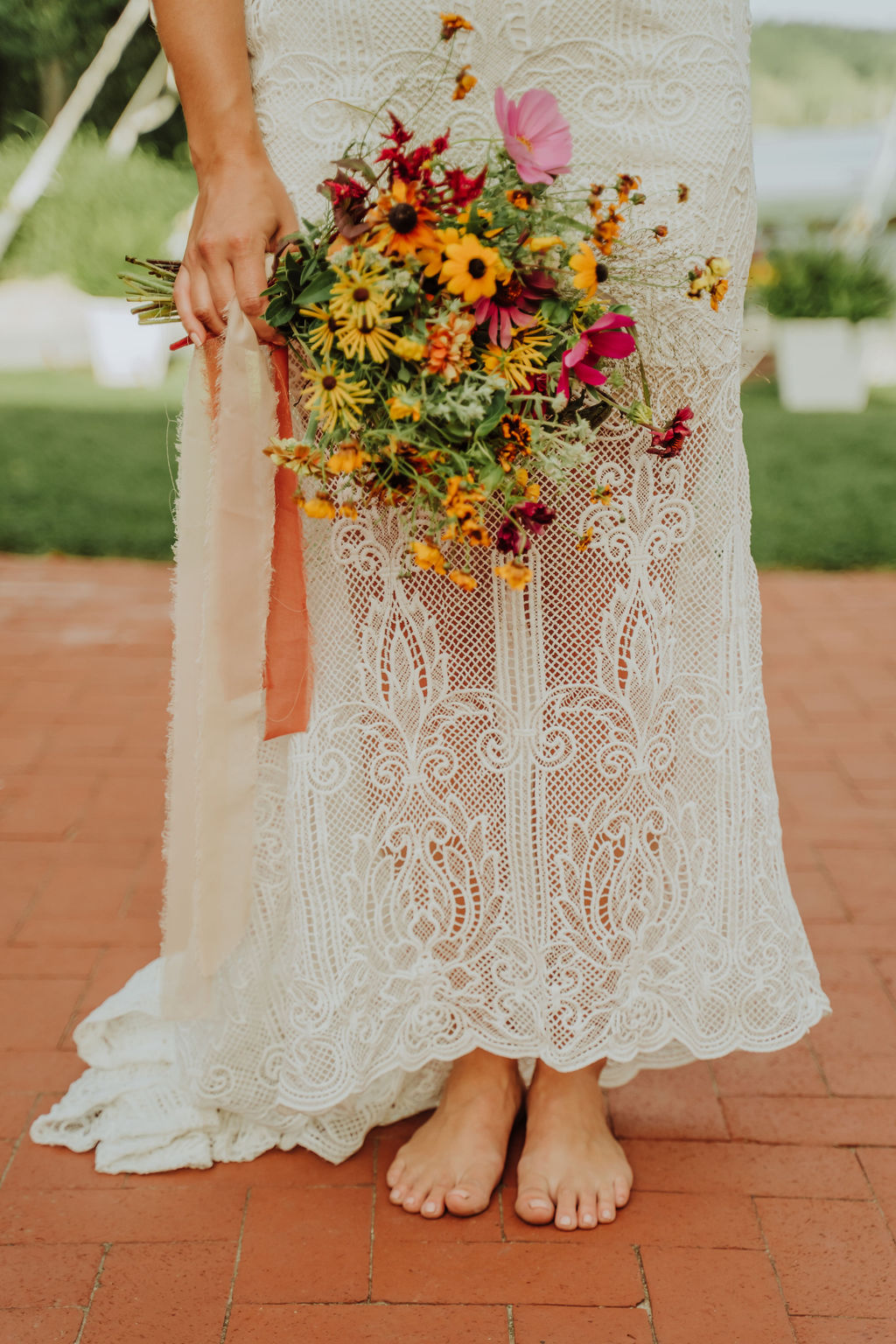 wildflower wedding bouquet