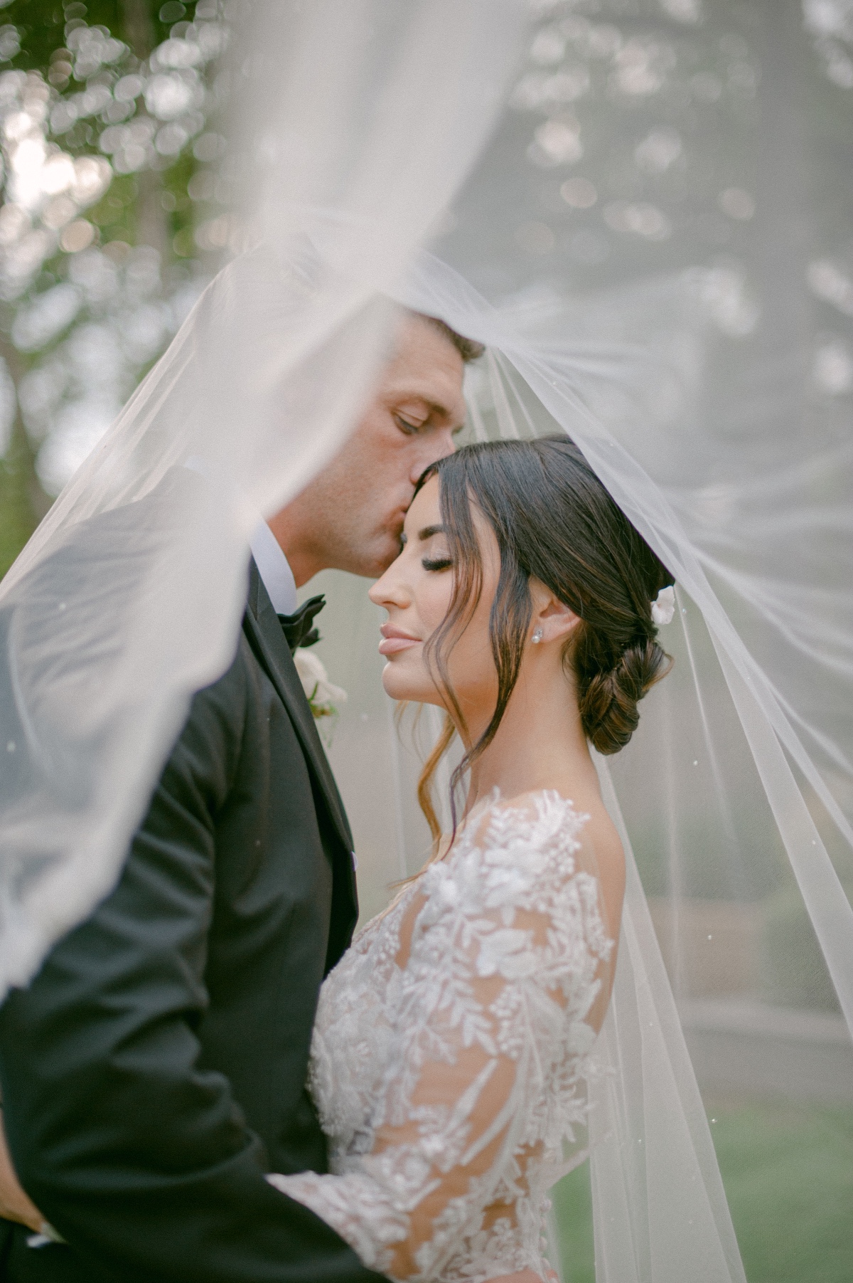 An intimate and personal at-home luxury garden wedding