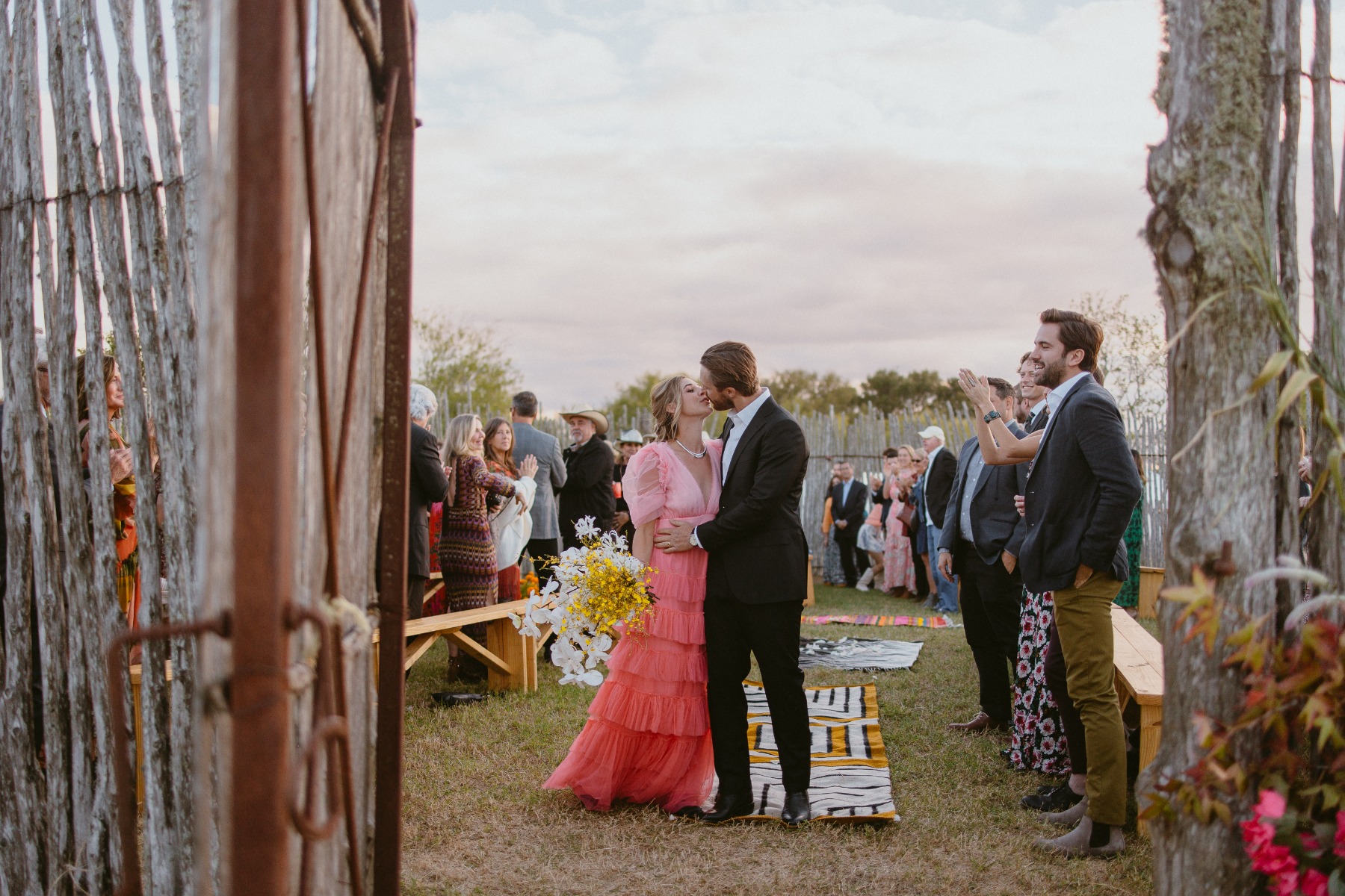 outdoor wedding ceremony