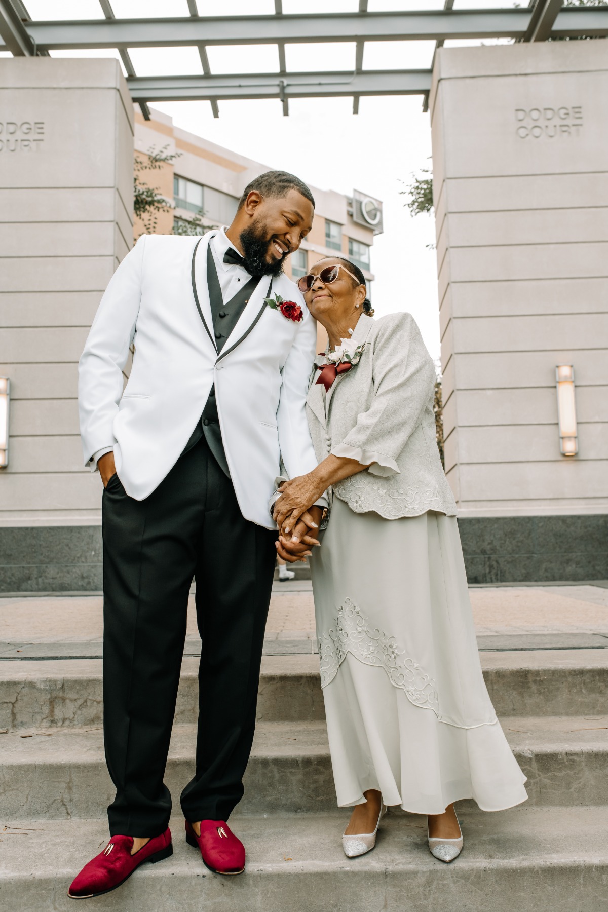 Groom and his mother shot