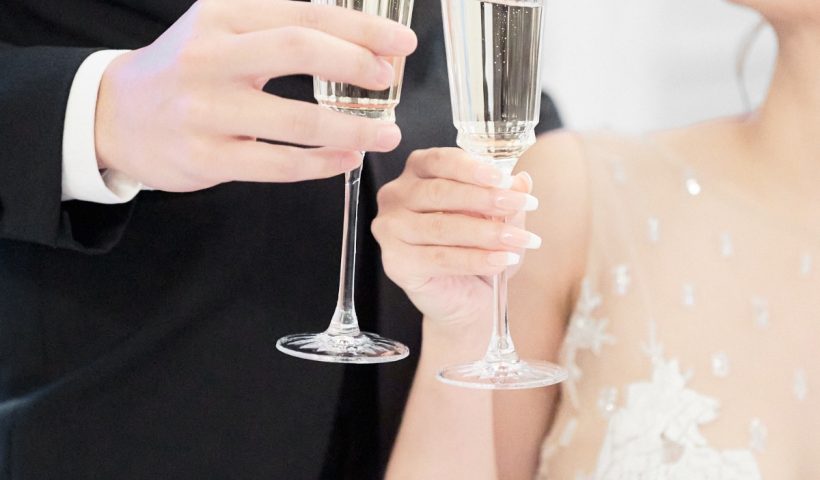Diamonds, bows, and lace popped at this monochromatic French shoot
