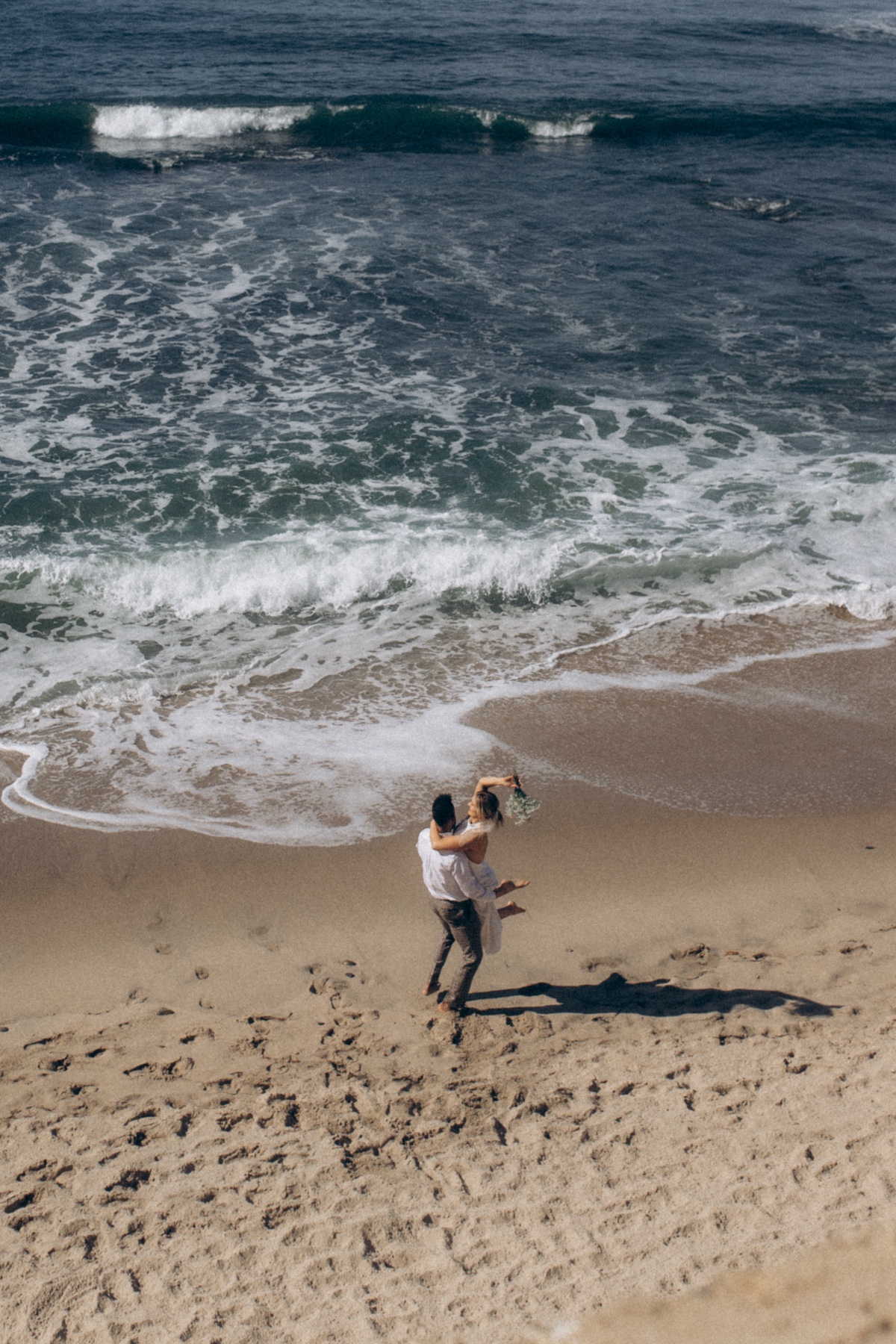 California beach wedding