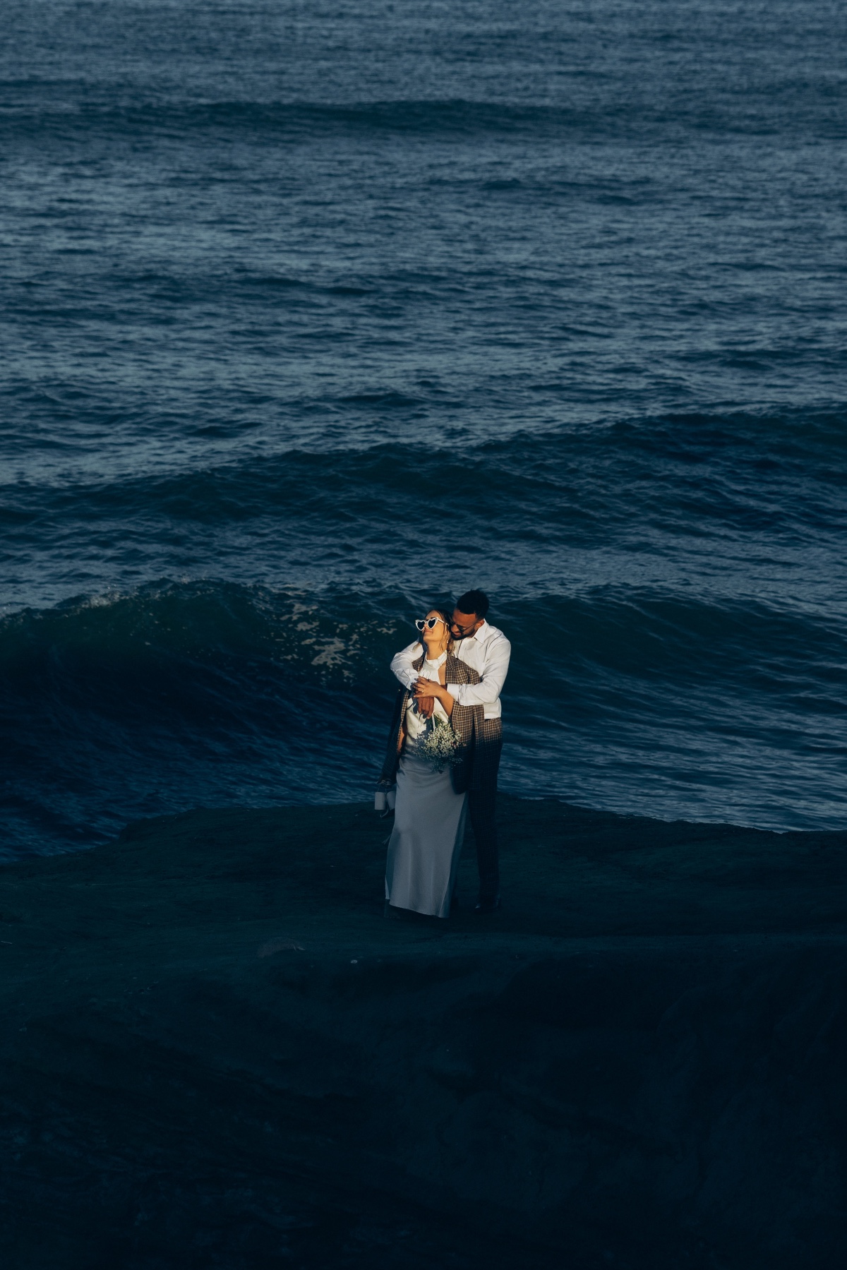 cliffside wedding ceremony