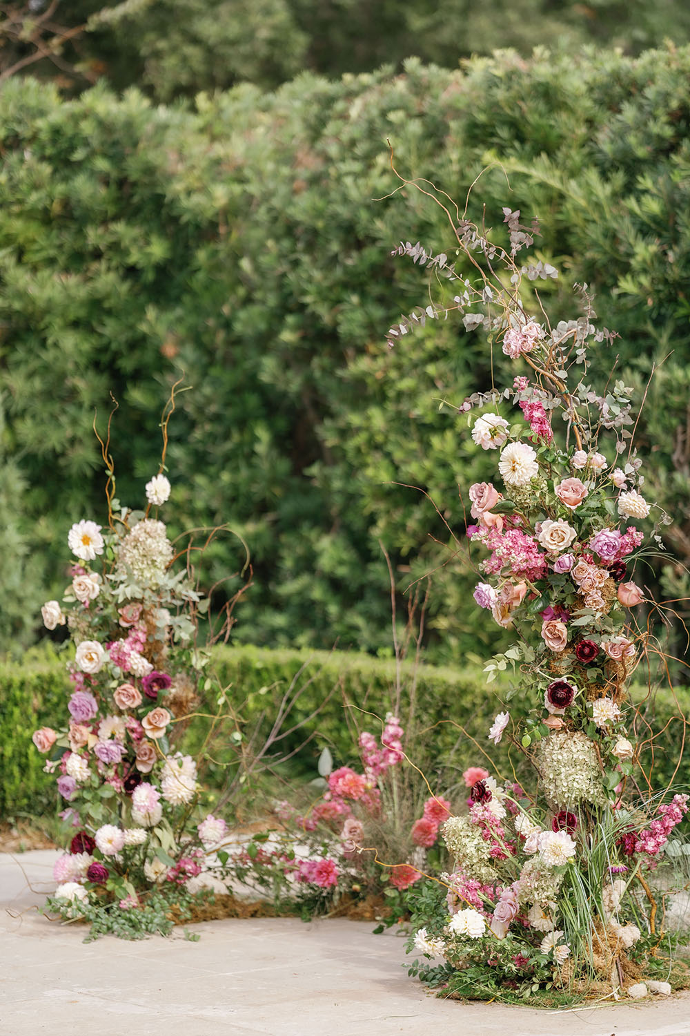 Stunning Colorful Outdoor Garden Inspired Wedding At Mcgovern Ce