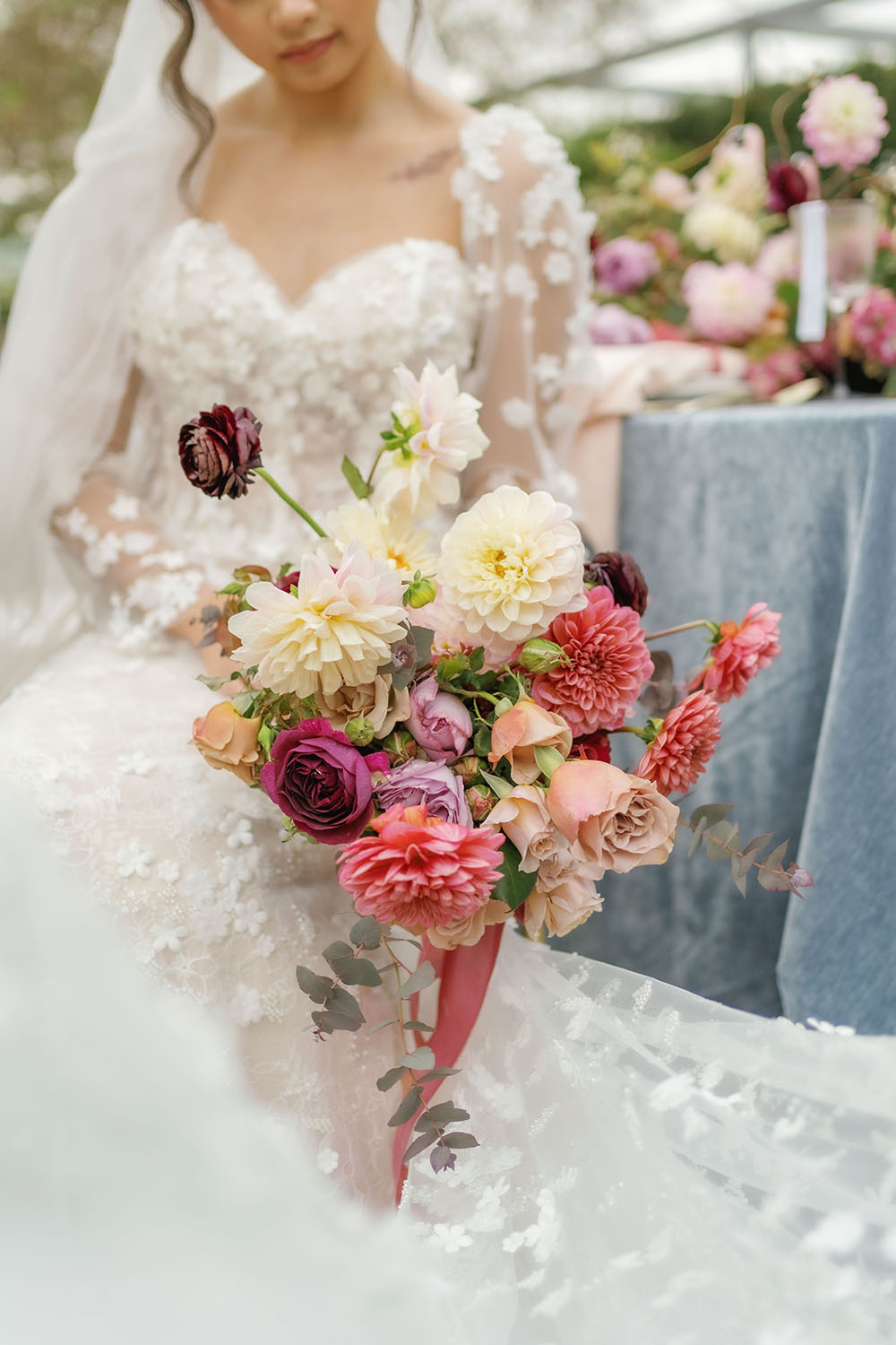 Stunning Colorful Outdoor Garden Inspired Wedding At Mcgovern Ce