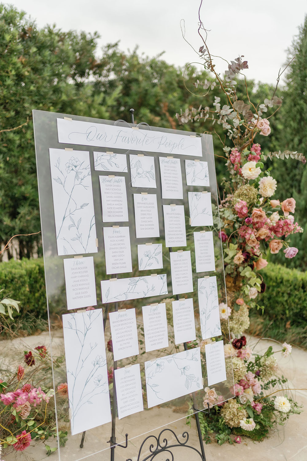 Stunning Colorful Outdoor Garden Inspired Wedding At Mcgovern Ce