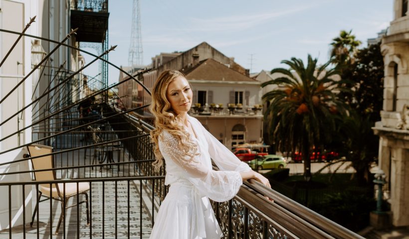 New Orleans Destination Wedding: With two parades in the French Quarter