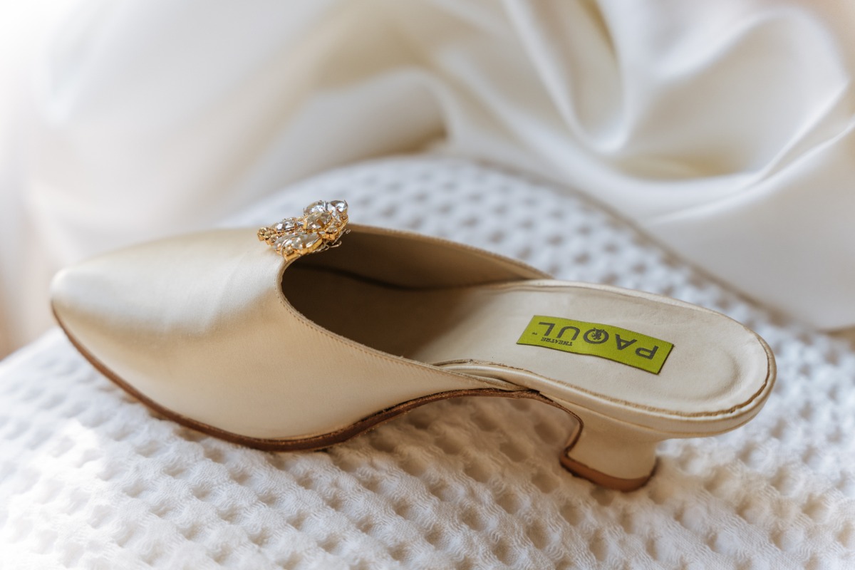 Handmade Italian wedding shoes