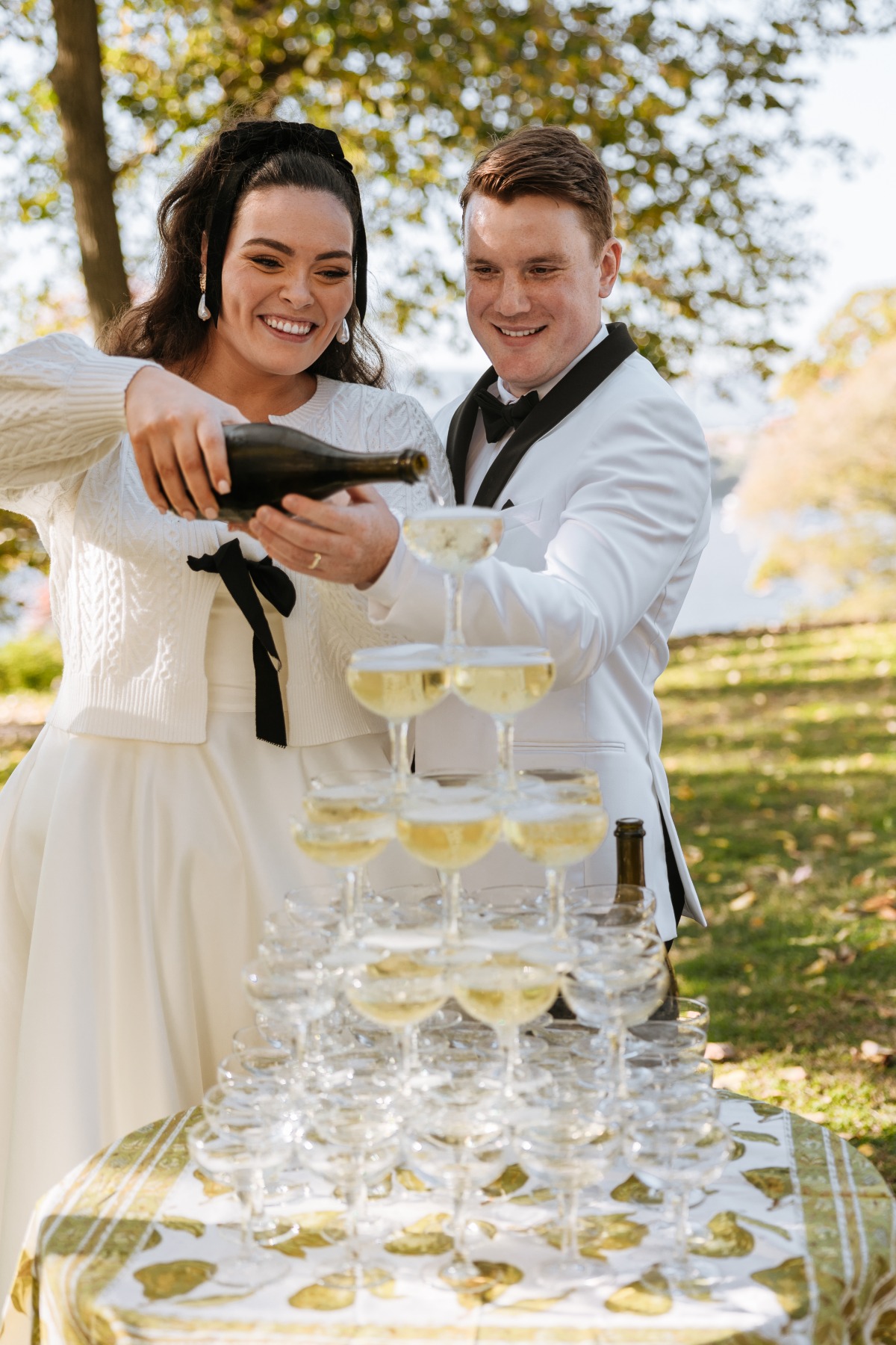 60s inspired brunch wedding 