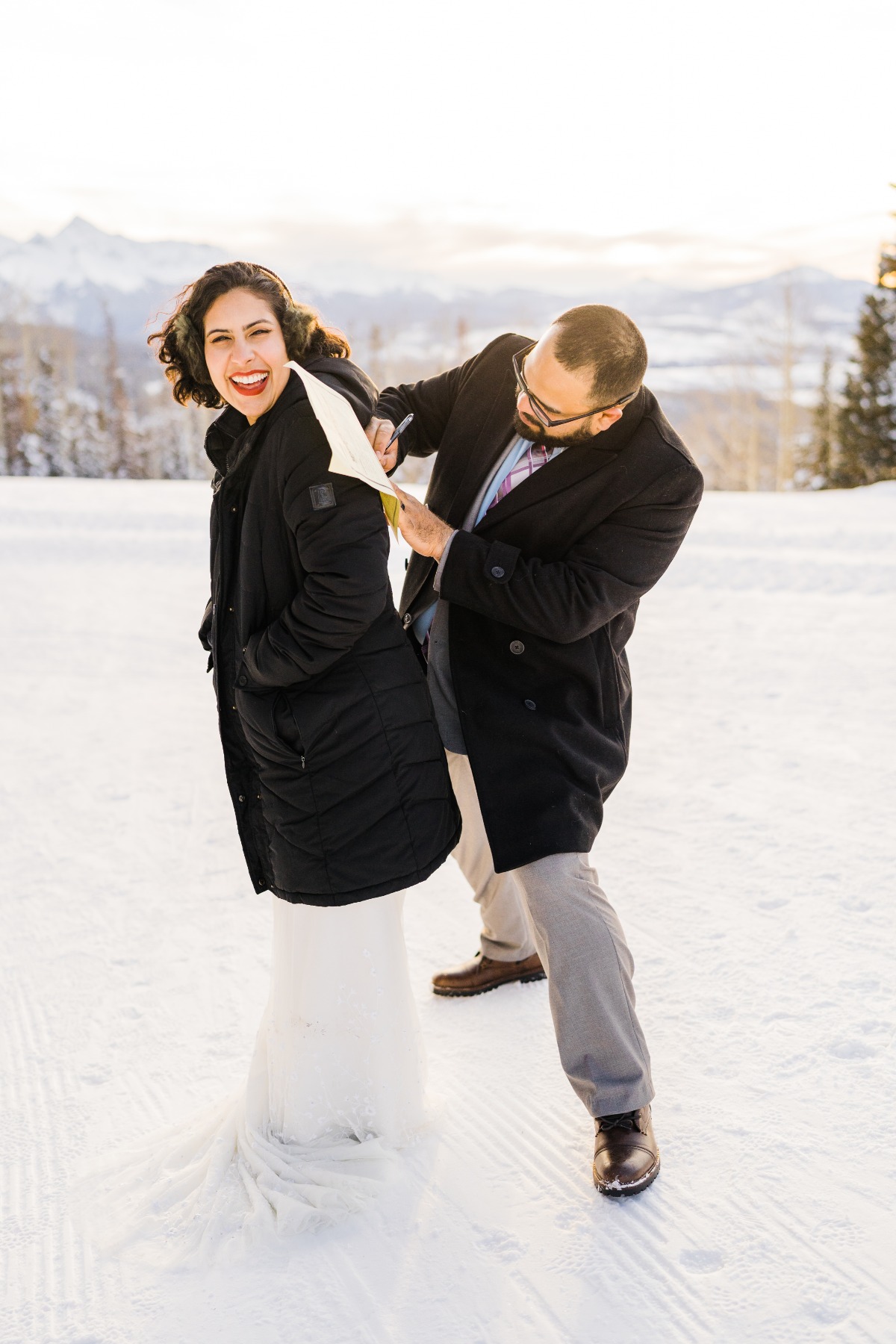 wedding coats for winter wedding