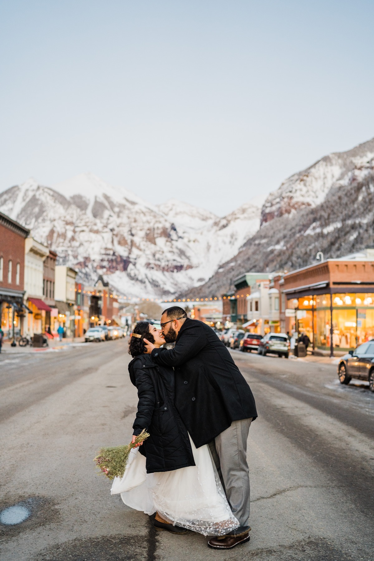 downtown Telluride wedding 