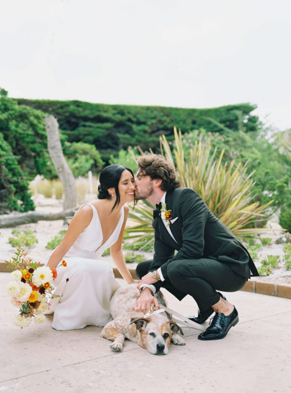 Warm, Coastal Pebble Beach Wedding at Monterey Peninsula Country Club