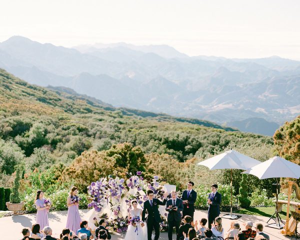 A Purple Love Affair in Malibu at Stone Mountain Estates