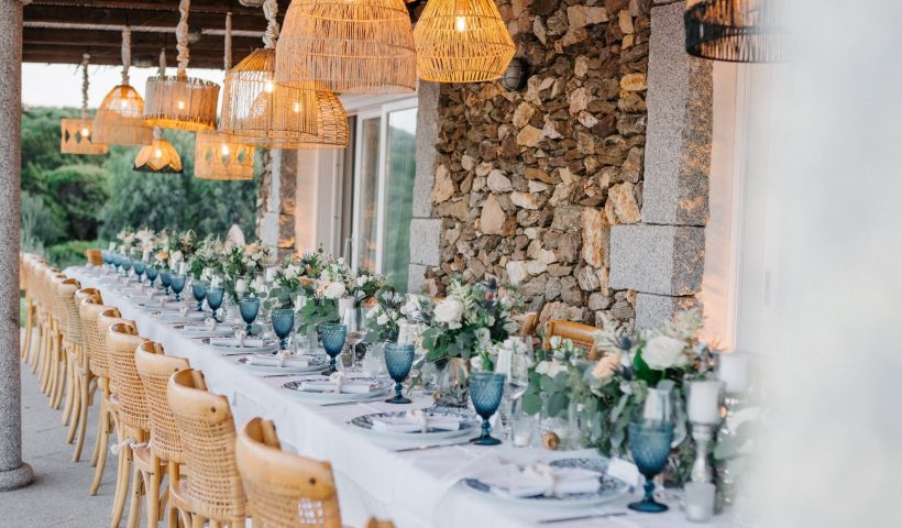 A Sardinian cliffside villa wedding was this bride’s childhood dream