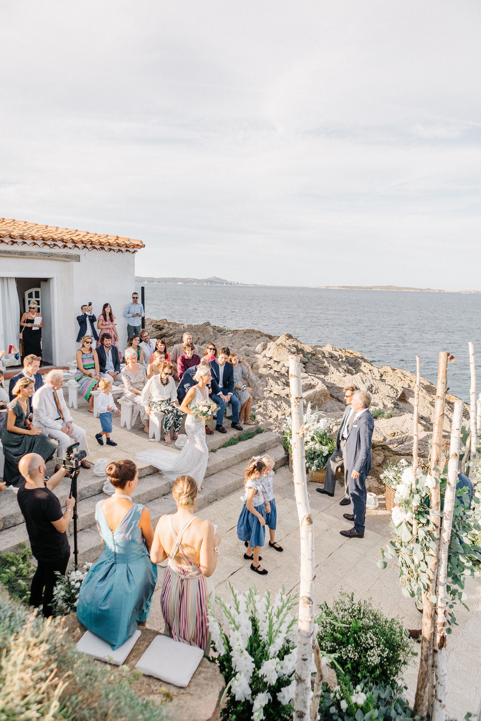 birch wedding decor