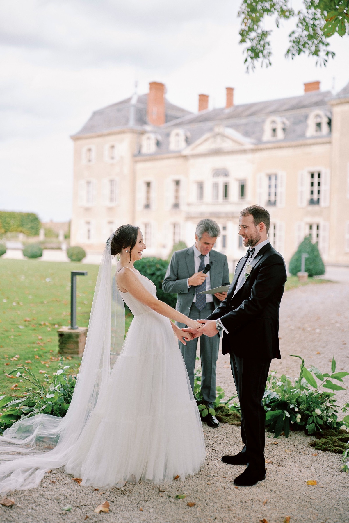 sheer cathedral length veil