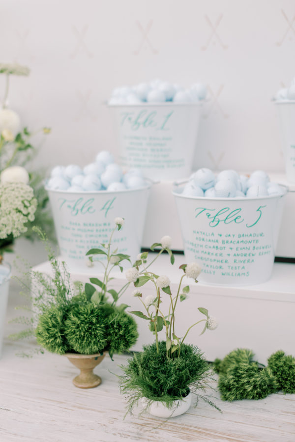 Playful Preppy Touches and Golf-Inspired Details at Los Angeles Country Club