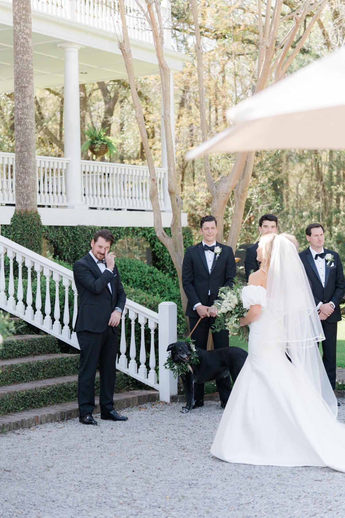 waist length wedding veil