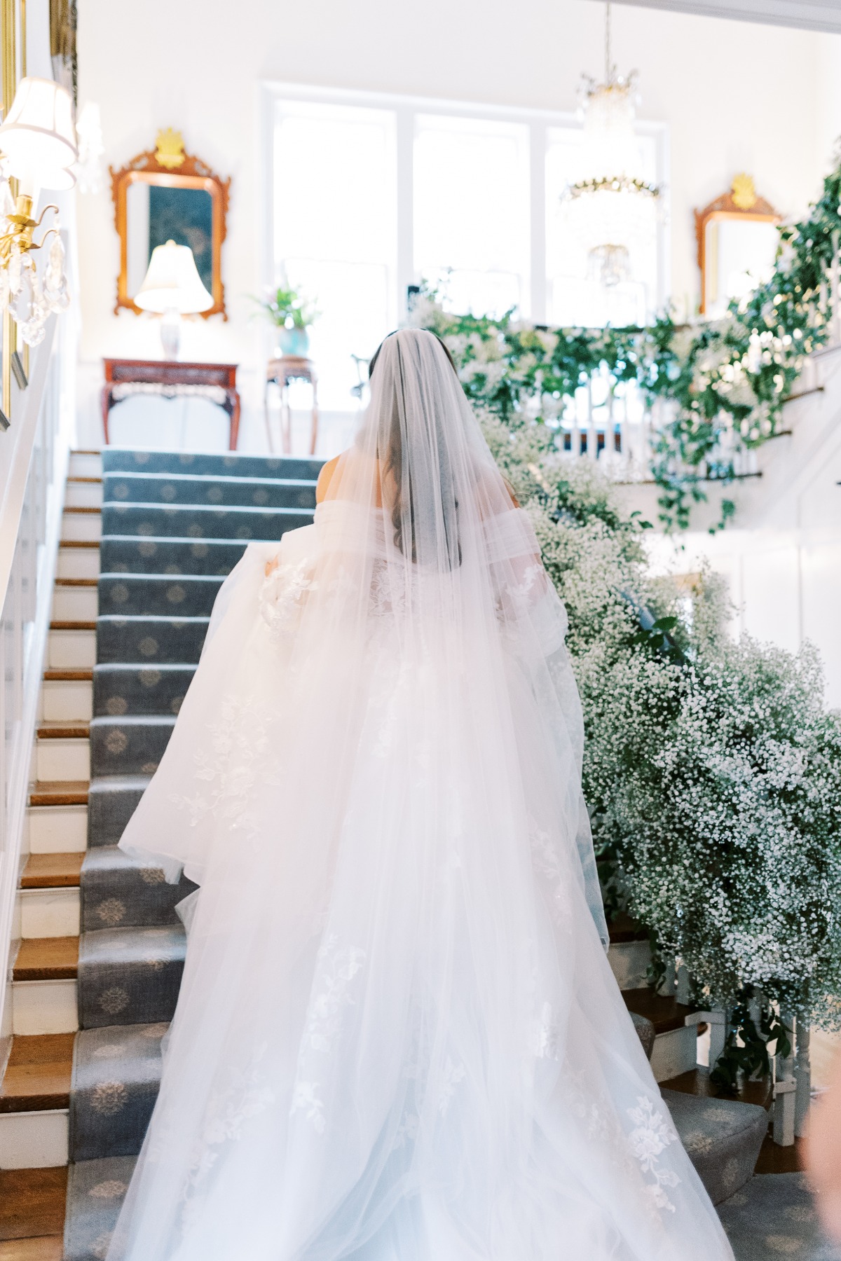 baby's breath banister installation