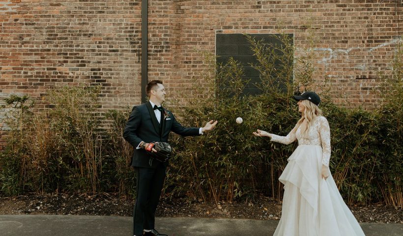 This folklore-inspired wedding in Cleveland was a total homerun