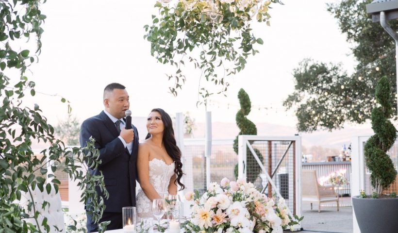This intimate luxury Napa wedding was an affair not to miss!