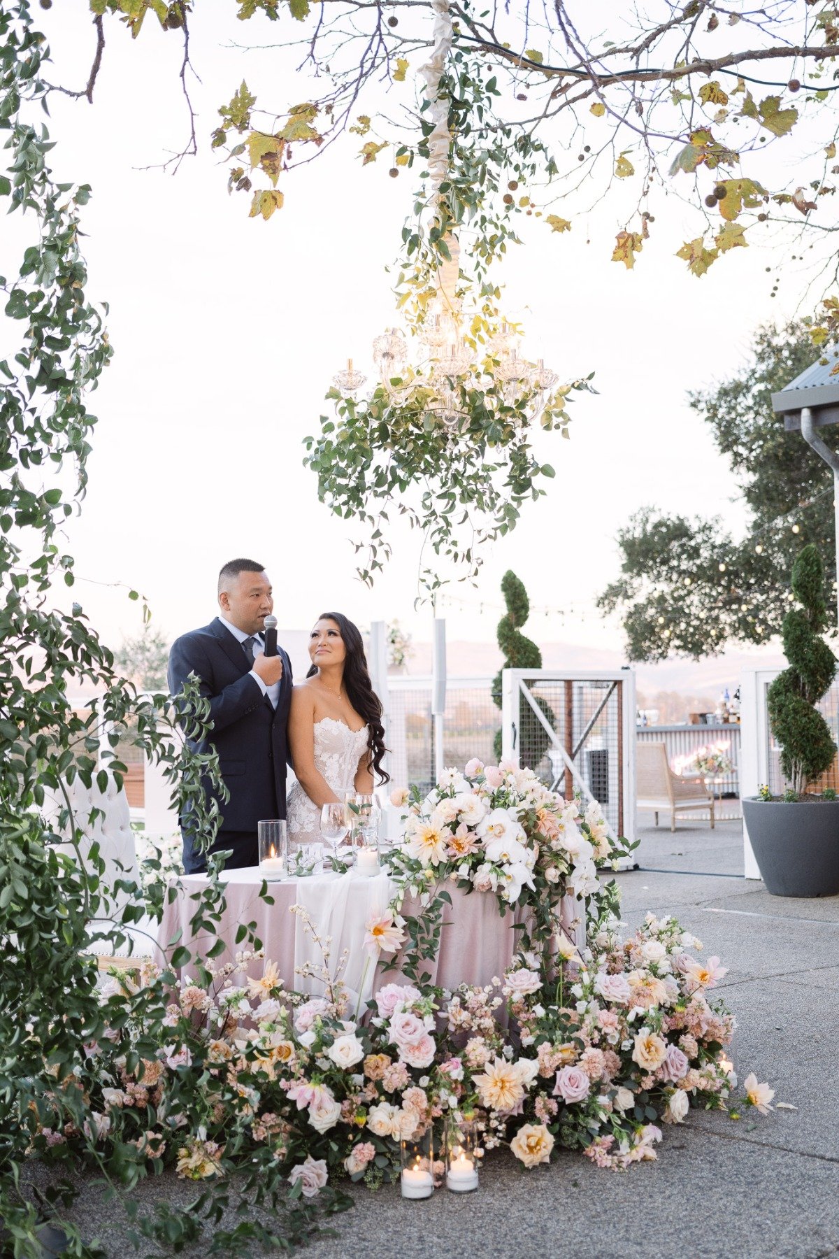 This intimate luxury Napa wedding was an affair not to miss!