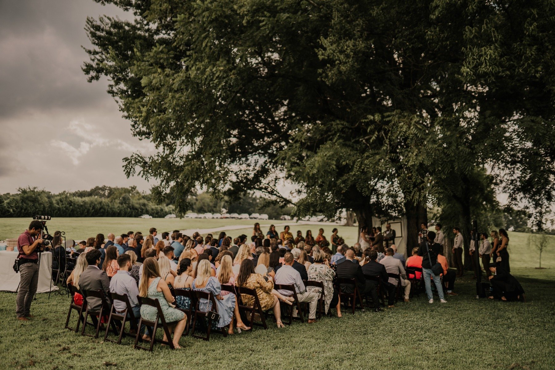 simple outdoor wedding