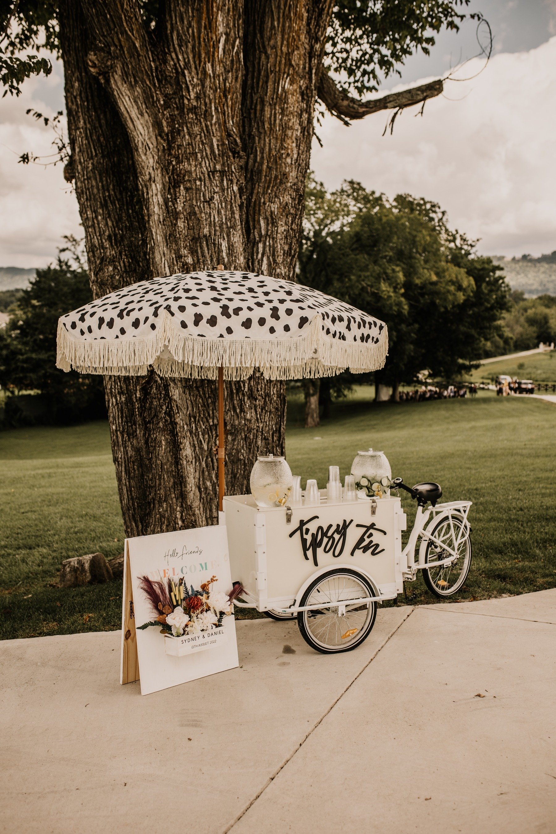 wedding bar carts