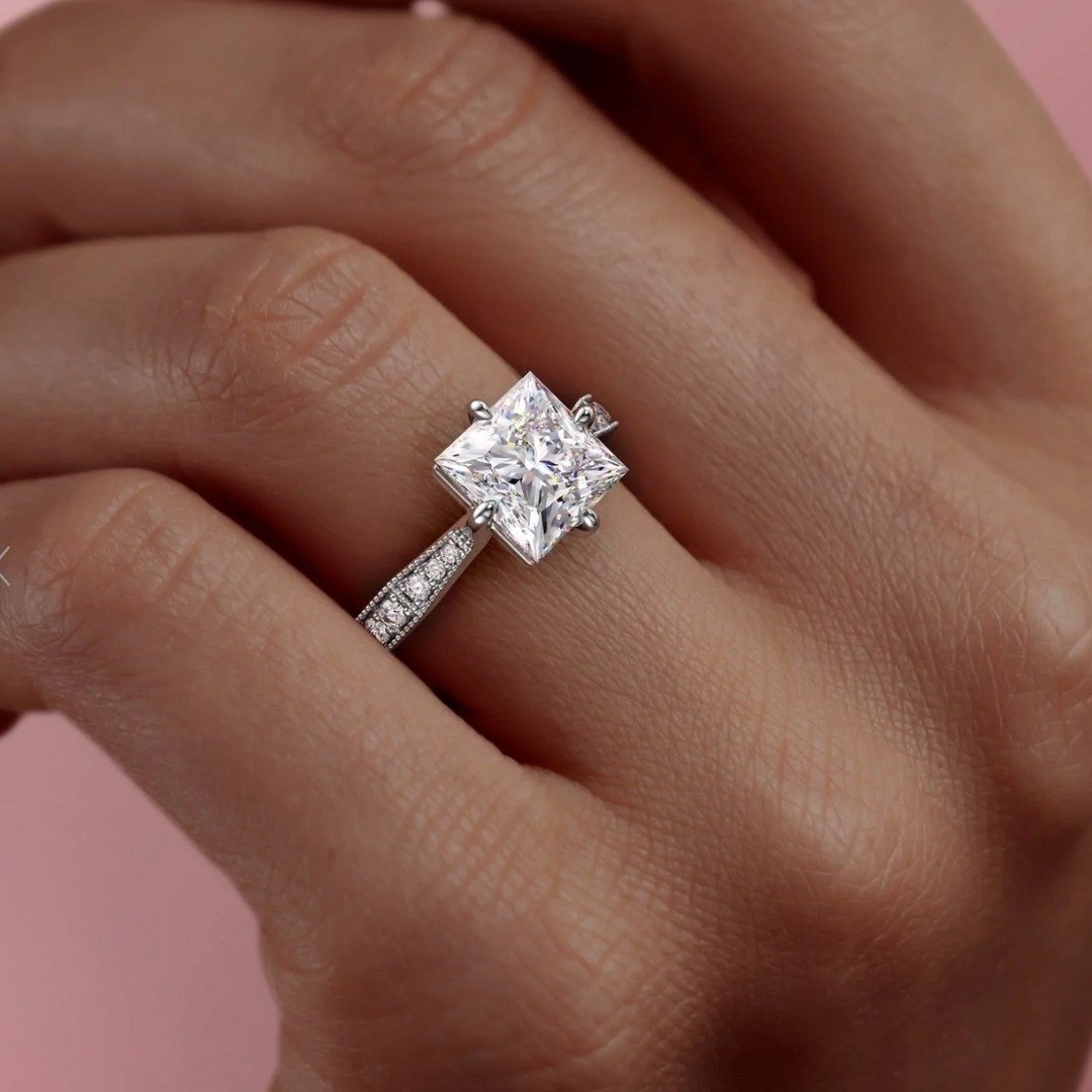 10 Amazing Moissanite Engagement Rings Under $1000