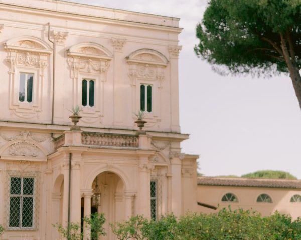 A Chic Destination Wedding at Villa Aurelia in Rome