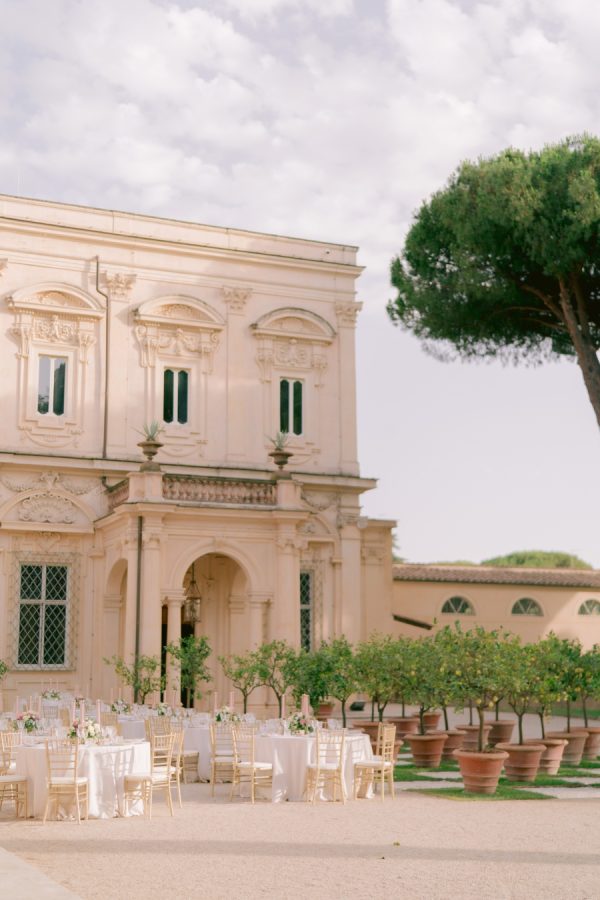 A Chic Destination Wedding at Villa Aurelia in Rome