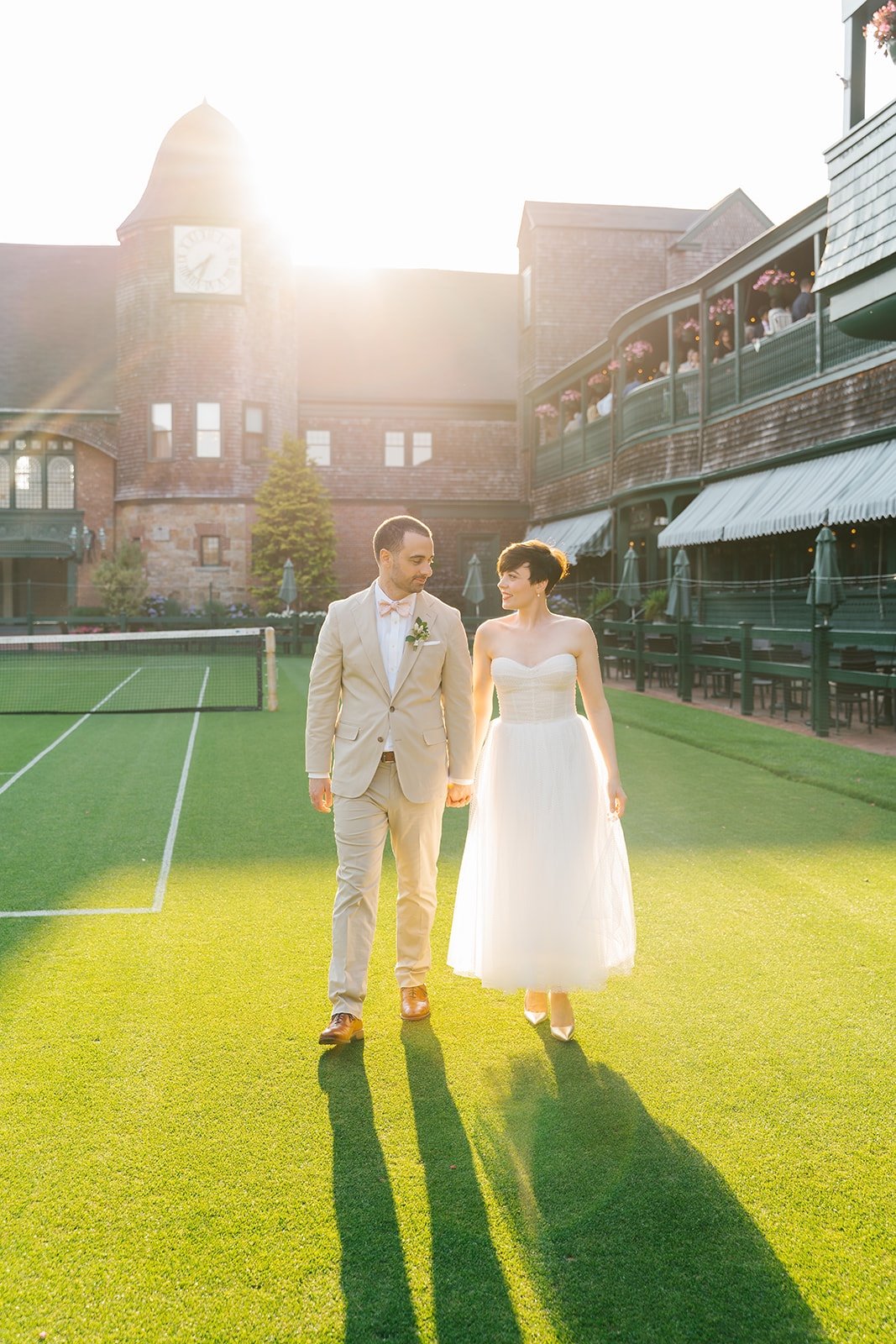 ITHOF wedding couple at golden hour