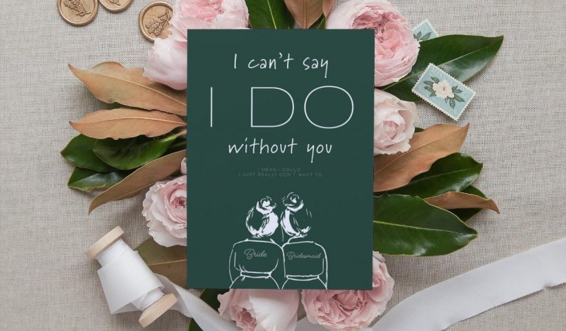 Add custom touches to your wedding with A.E. Paperie