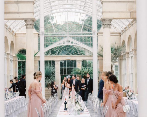 An Elegant Summer Wedding in England at Syon Park