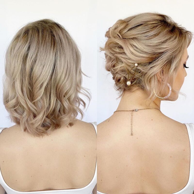 beautiful updo short hair you can make diy ideen.jpg