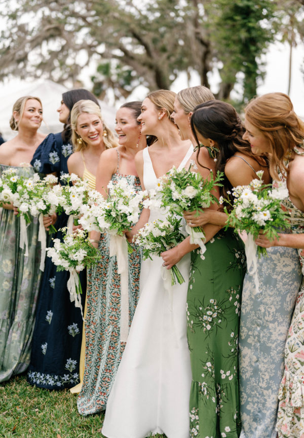 Bridesmaids Trend Alert – Pattern Play, Florals, and Pops of Color!