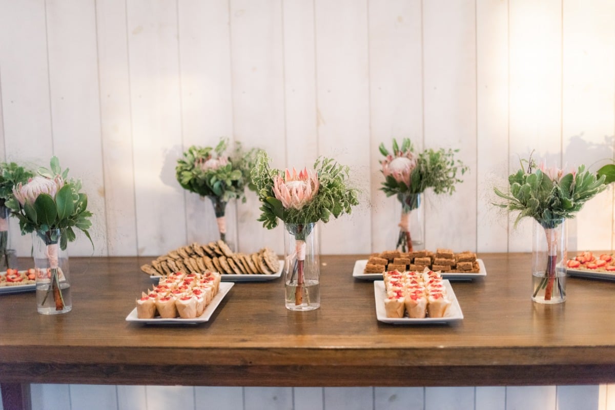 Wedding dessert table