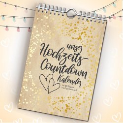 Countdown Calendar Wedding