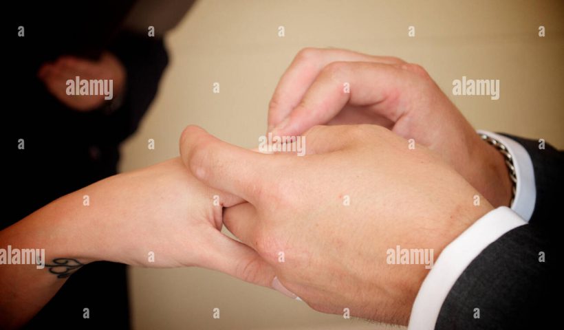 Exchange of vows and rings