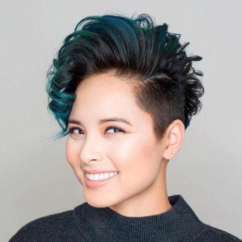 under the cut, Asian Pixie cut