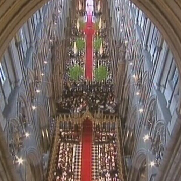 Will and Kate at the Altar