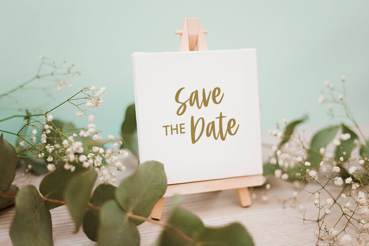 Save the Date wedding