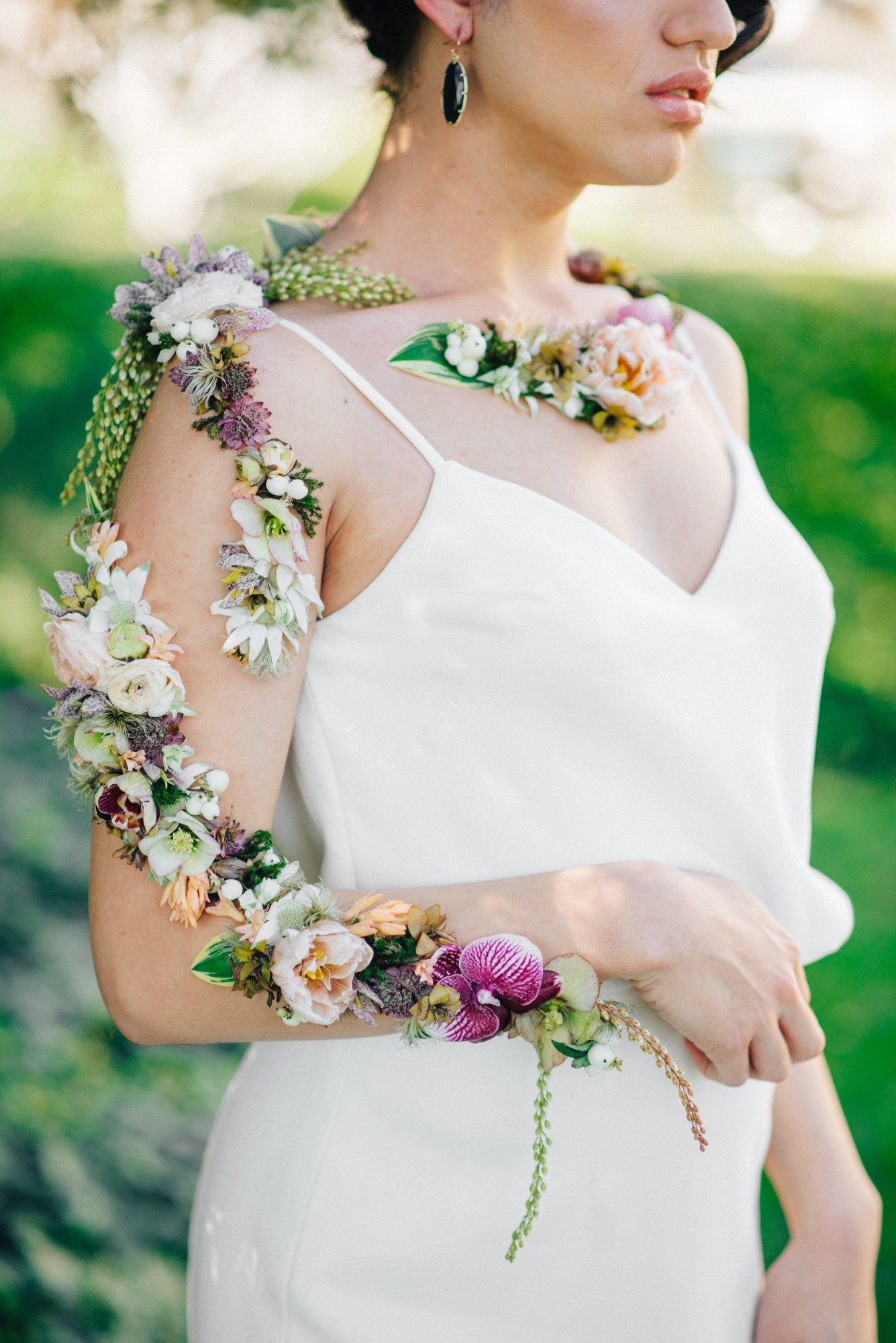 Floral tattoo bouquet alternative