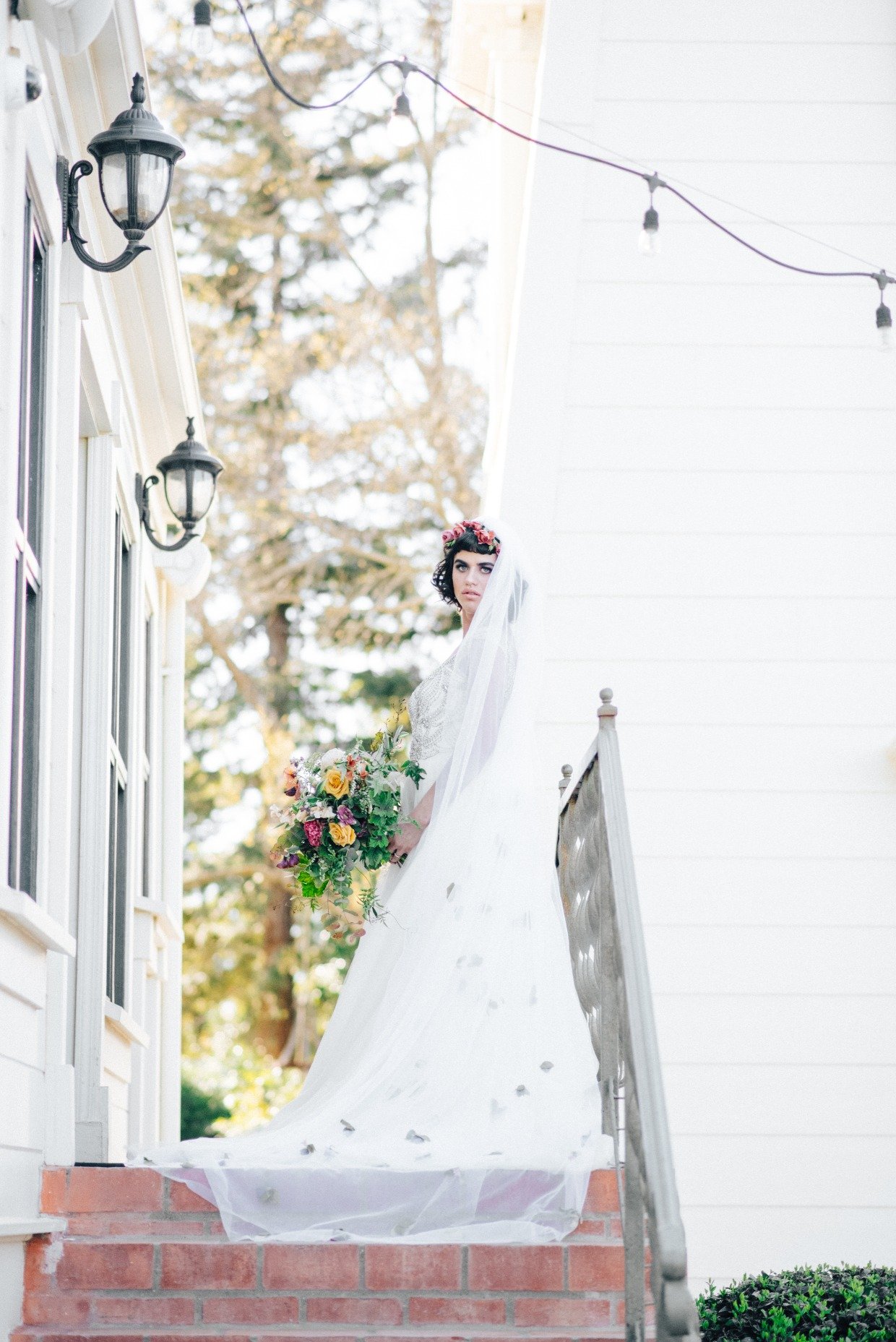 Ethereal bride at Park Winters wedding